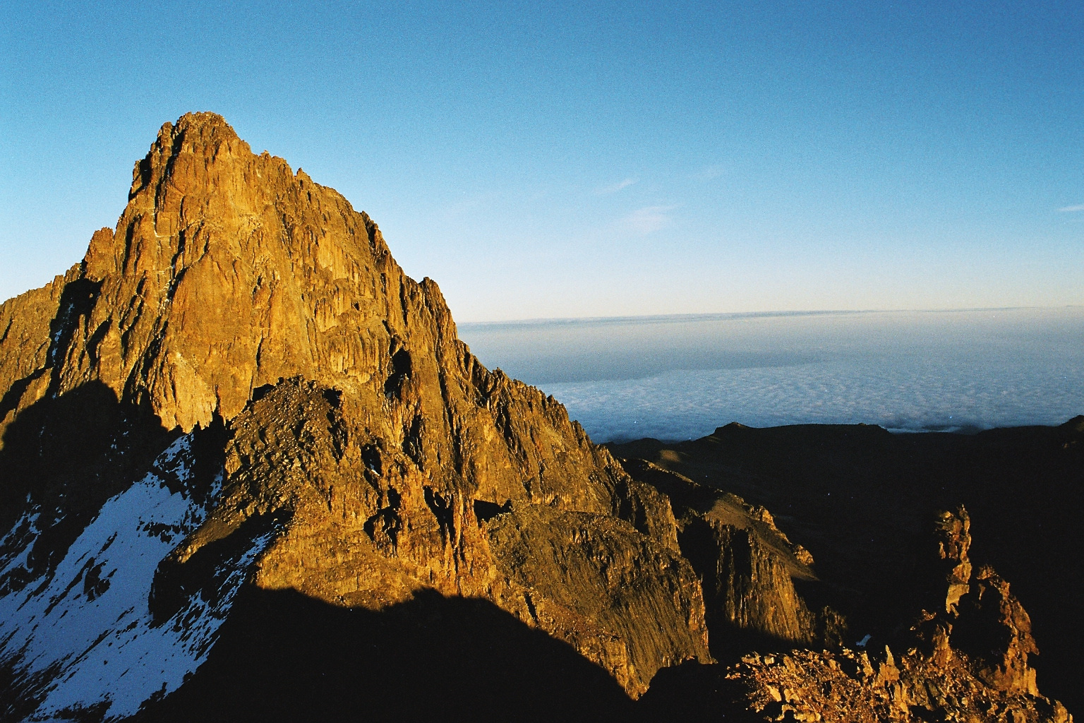 Mount Kenya mountain destination